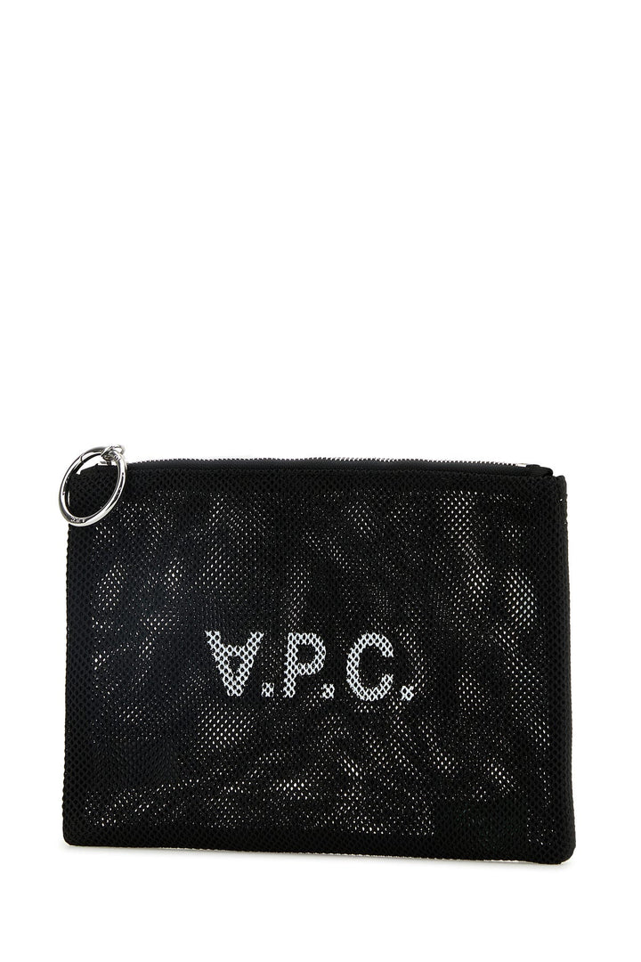 Black mesh Tokyo pouch