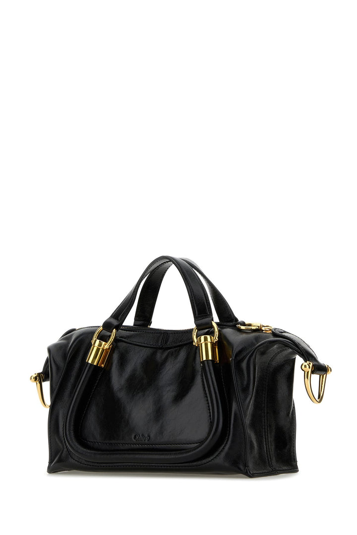 Black leather Paraty 24 handbag
