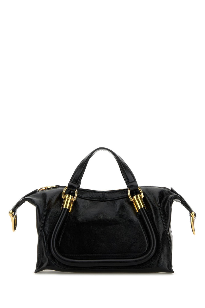 Black leather Paraty 24 handbag