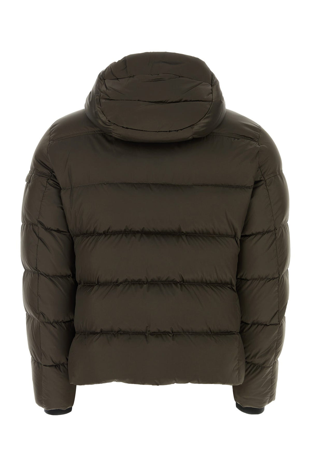 Brown nylon Brett down jacket