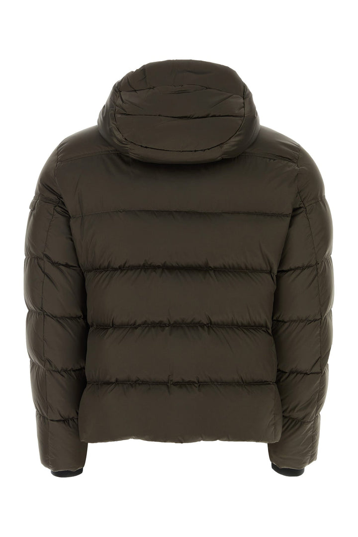 Brown nylon Brett down jacket