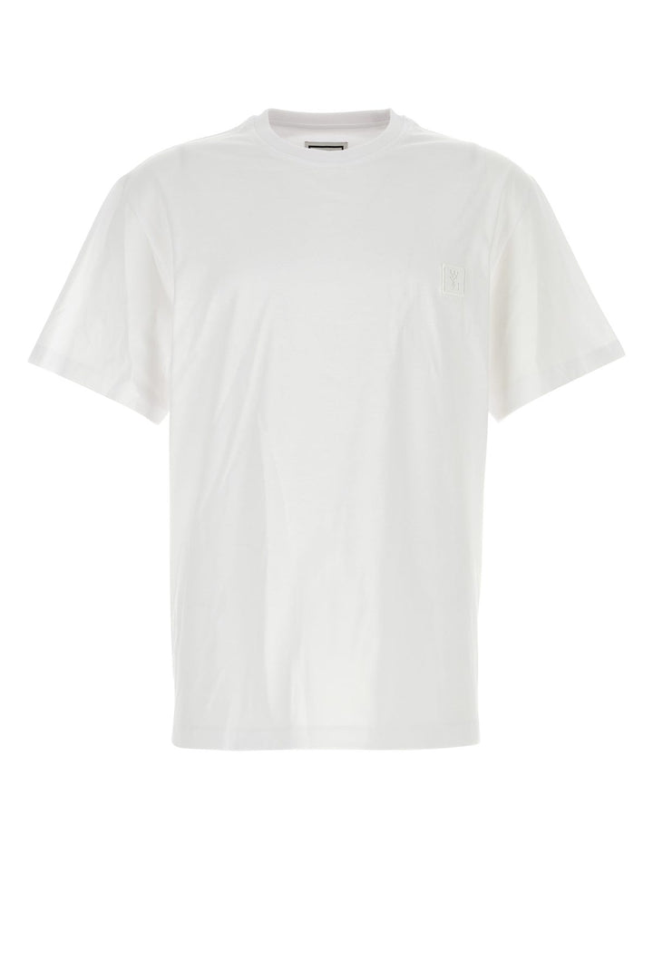 White cotton t-shirt