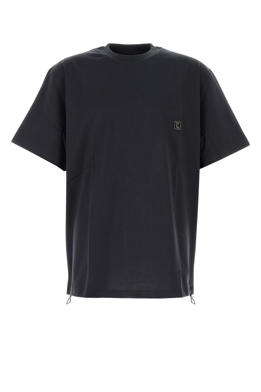 Midnight blue cotton oversize t-shirt
