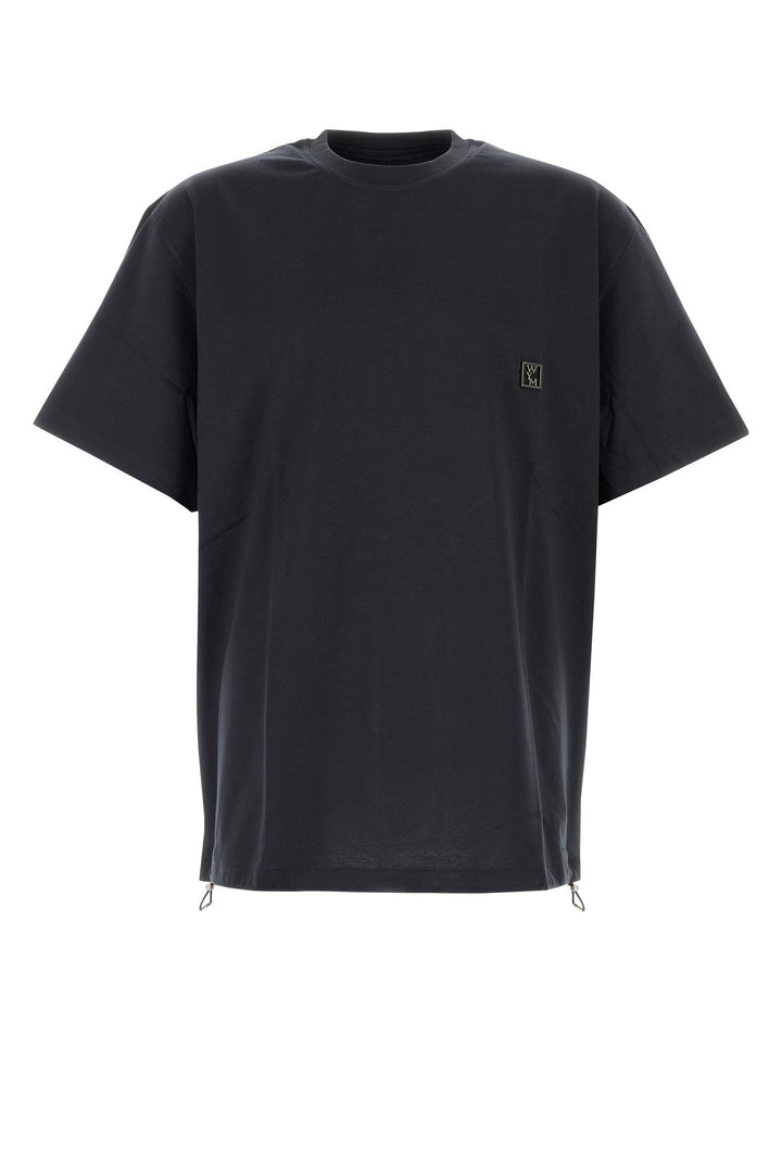 Midnight blue cotton oversize t-shirt