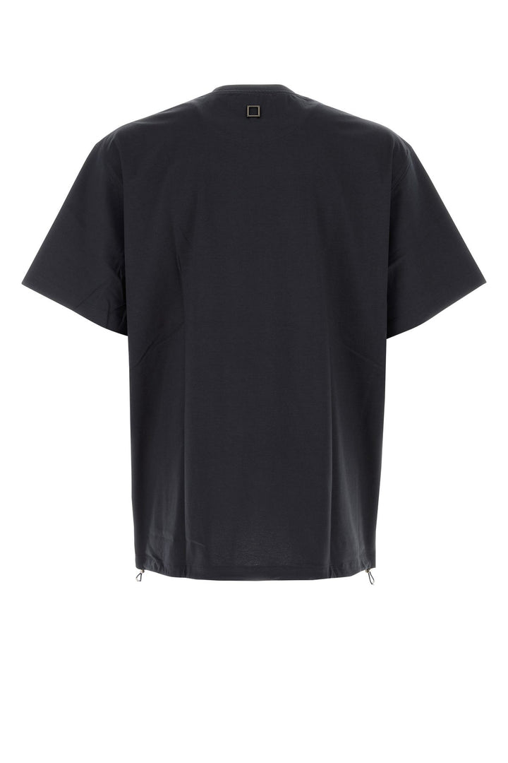 Midnight blue cotton oversize t-shirt