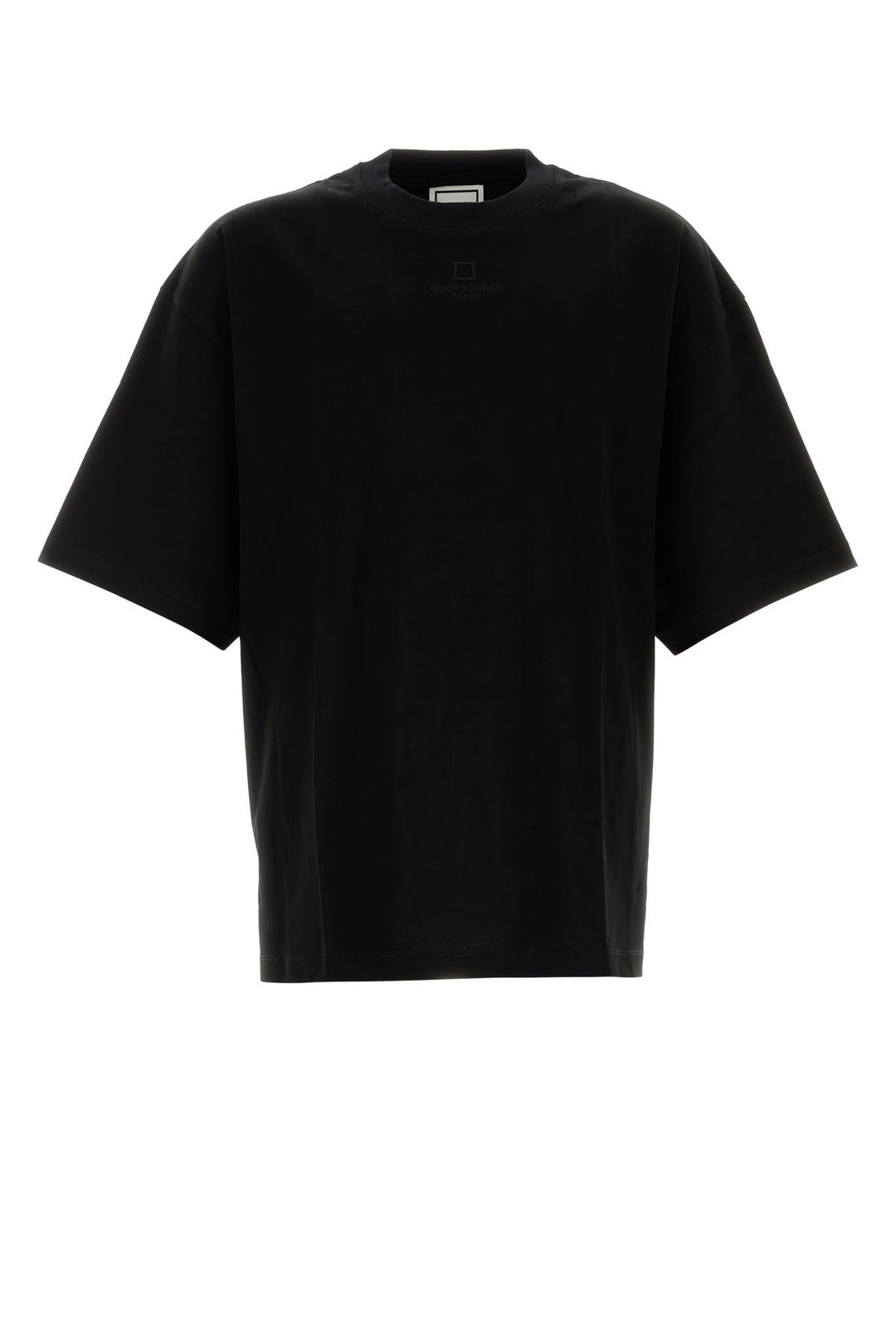 Black cotton oversize t-shirt