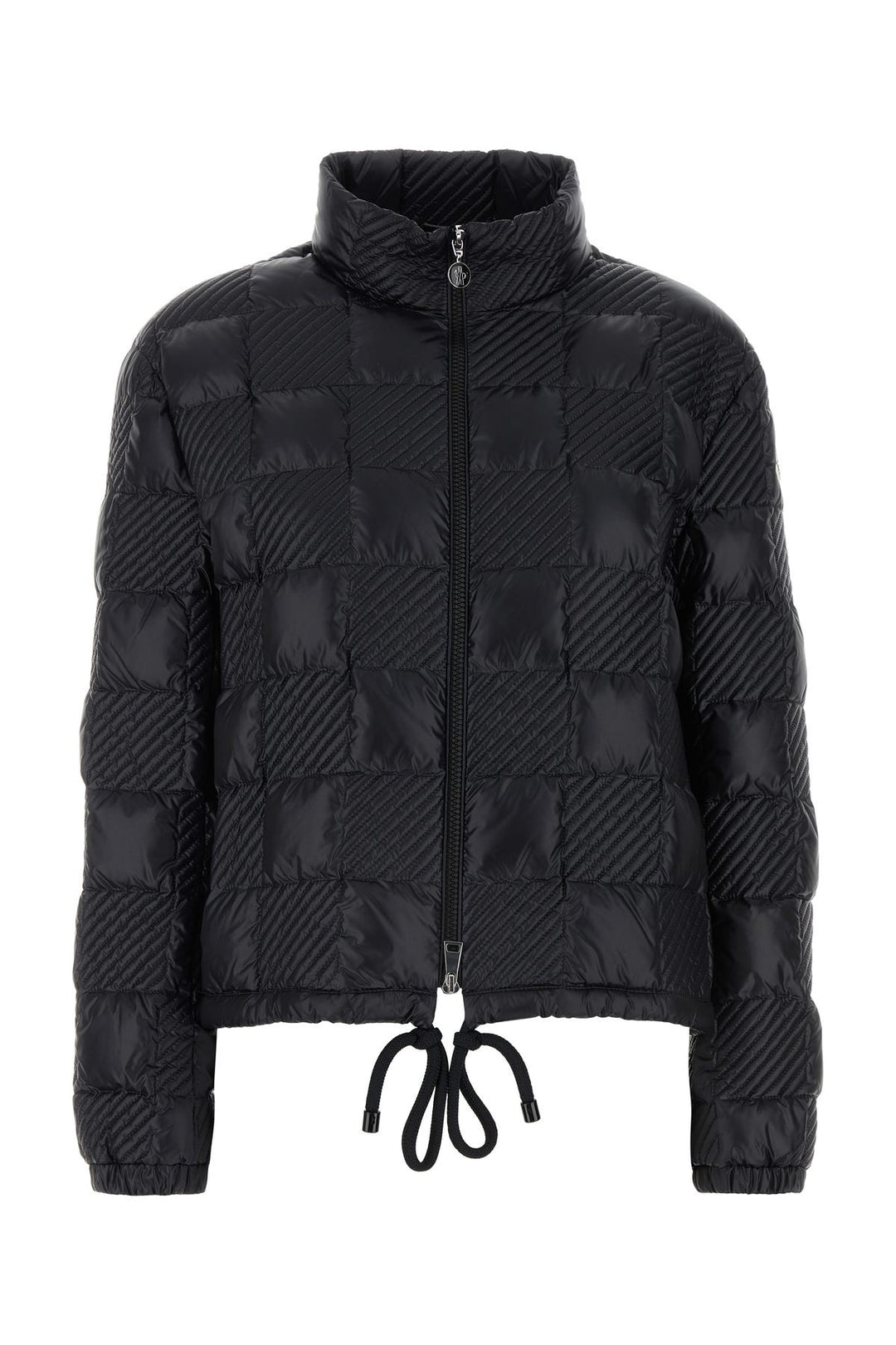Black nylon Ancy down jacket