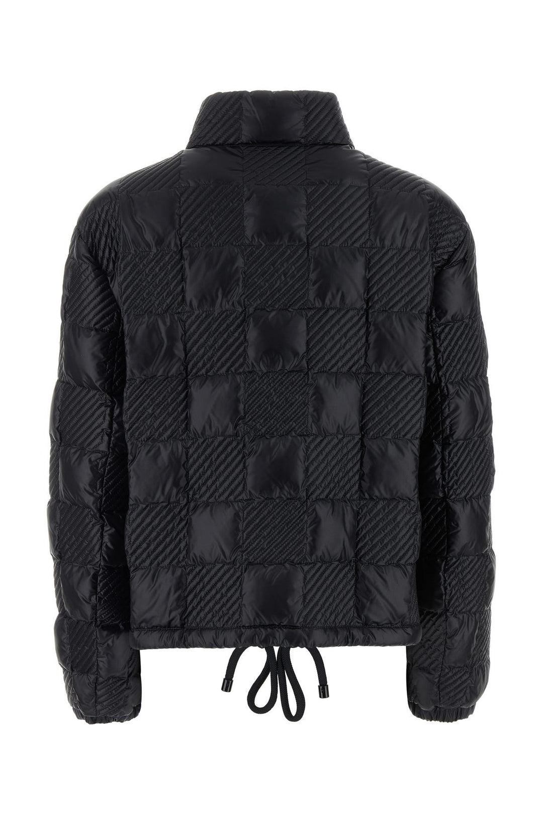 Black nylon Ancy down jacket