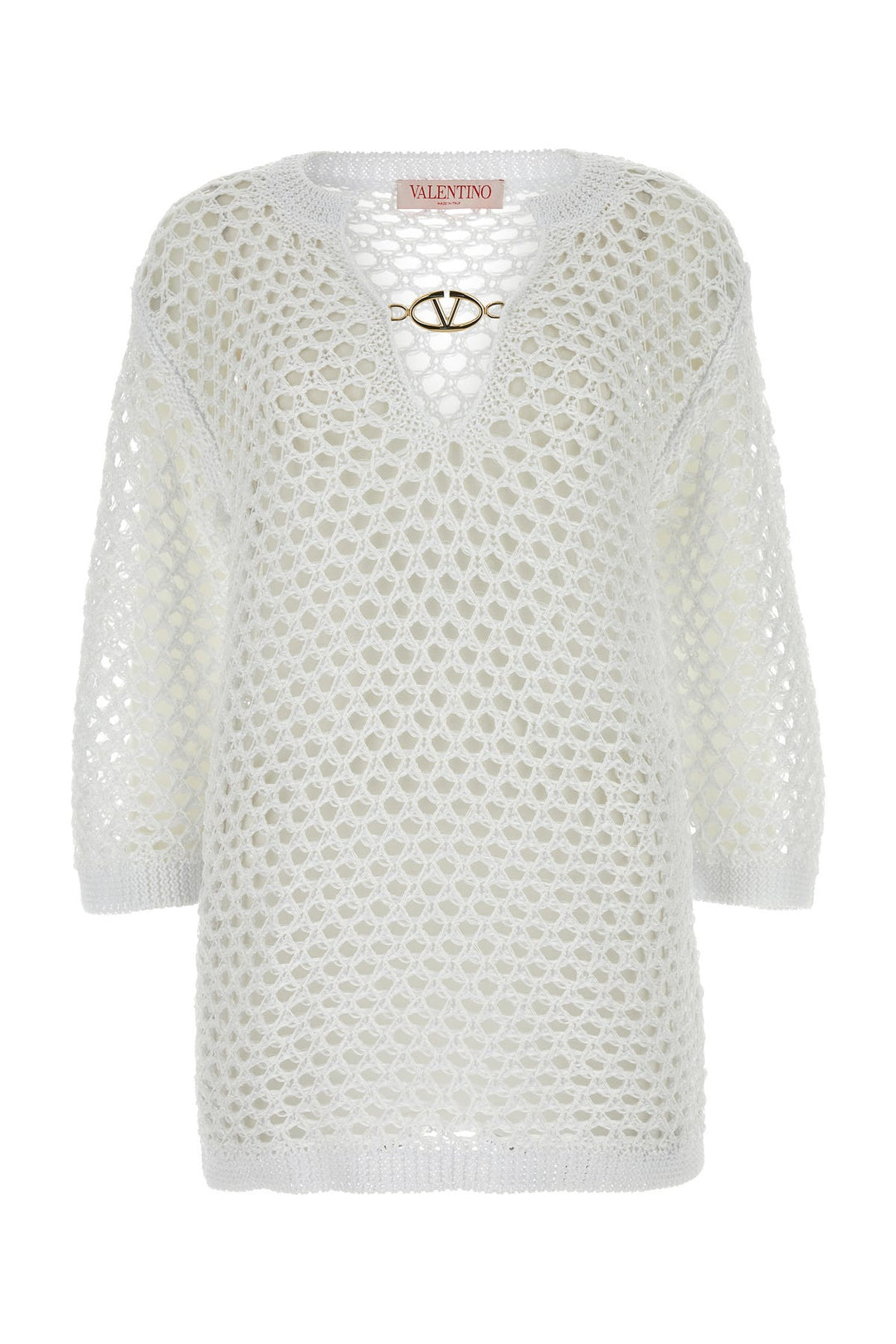 White mesh Valentino Garavani Escape top