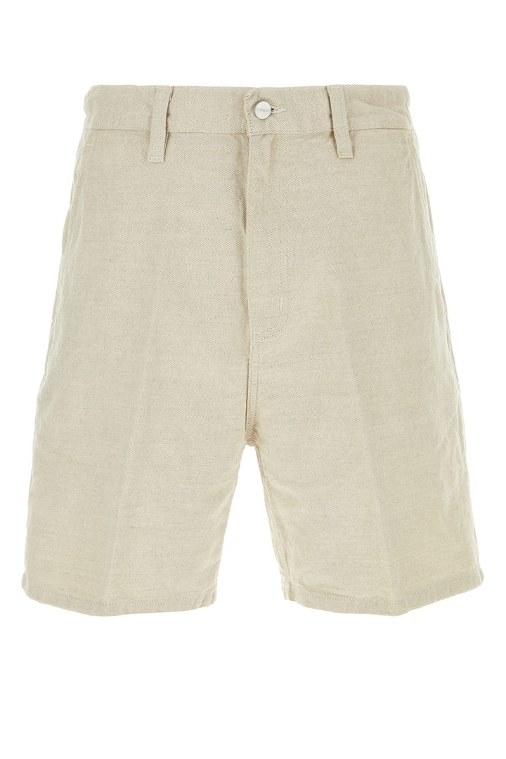 Sand cotton blend Walter Single Knee Short