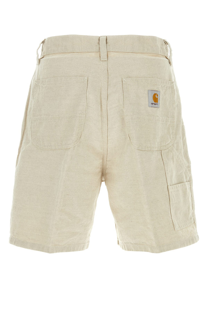 Sand cotton blend Walter Single Knee Short