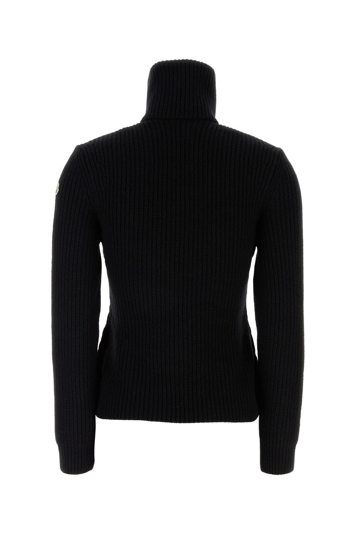 Black wool sweatshirt