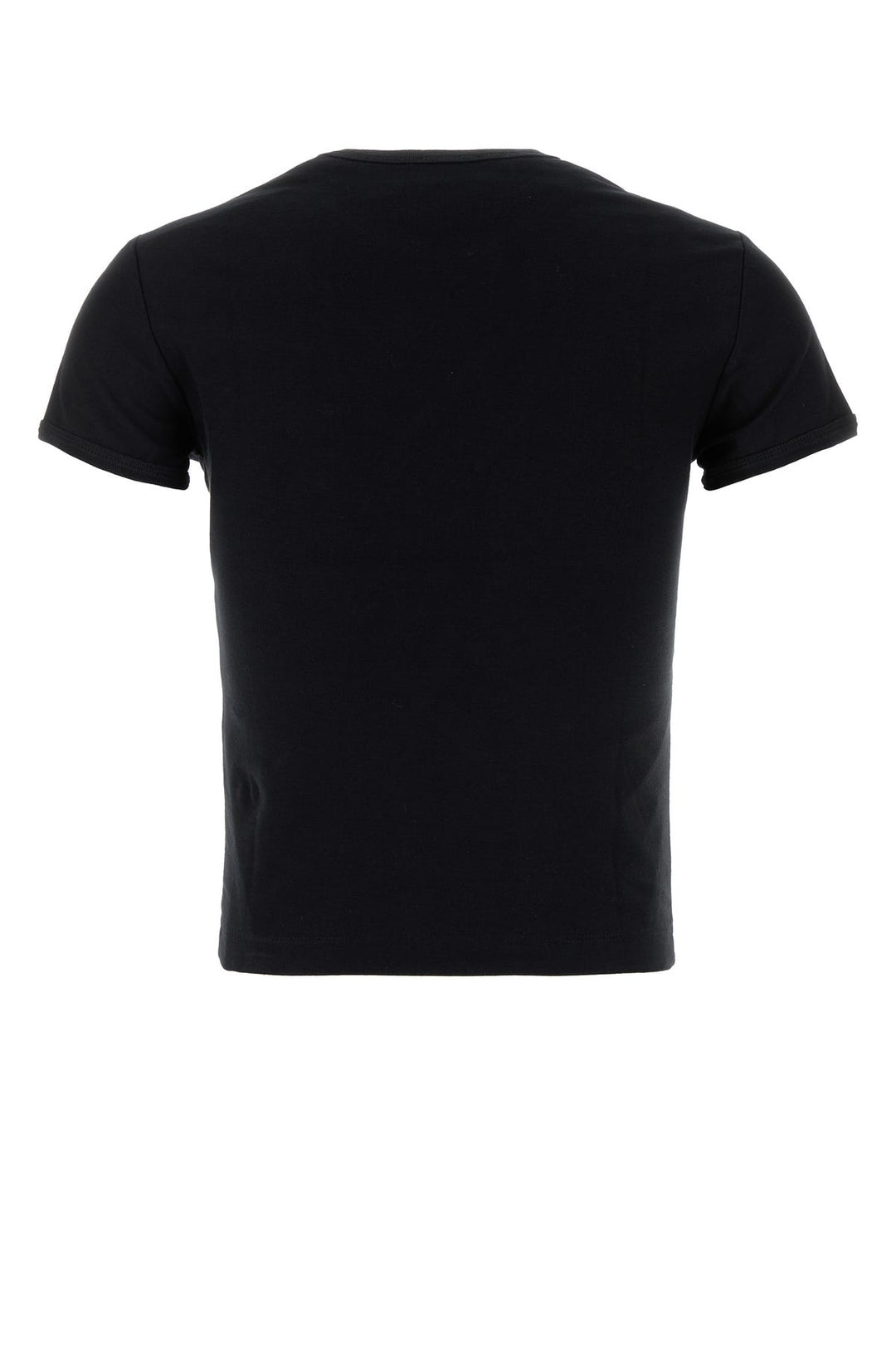 Black cotton t-shirt