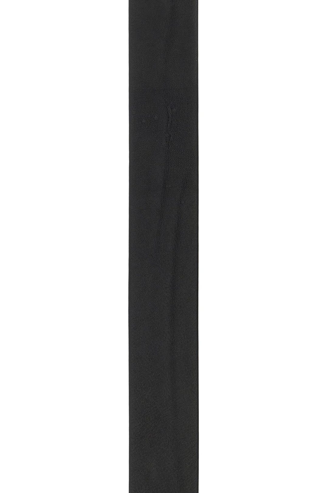 Black leather B-1dr belt