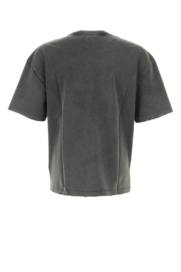 Black stretch cotton oversize Mr. Hollywood t-shirt