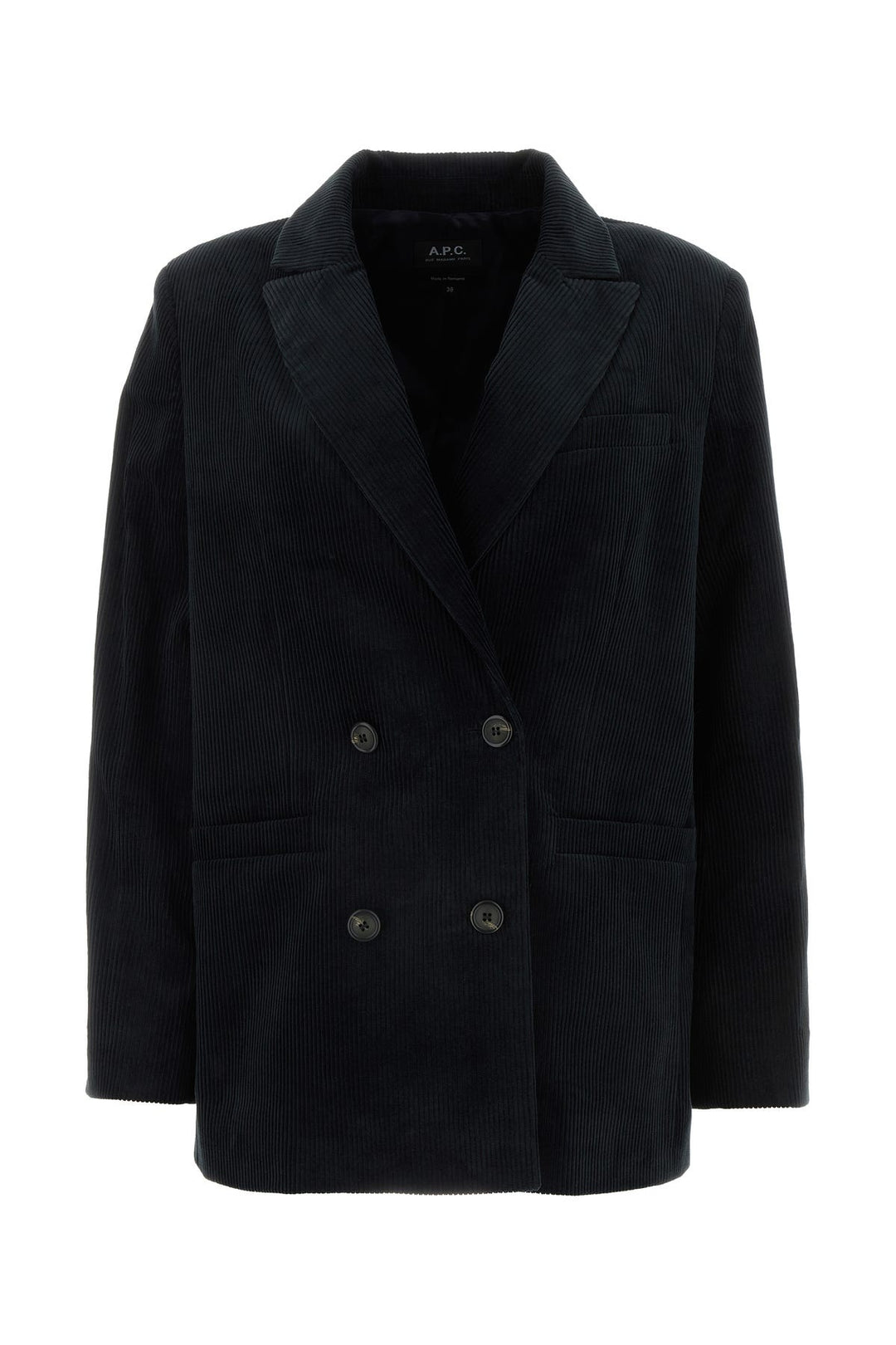 Black corduroy Lucy blazer