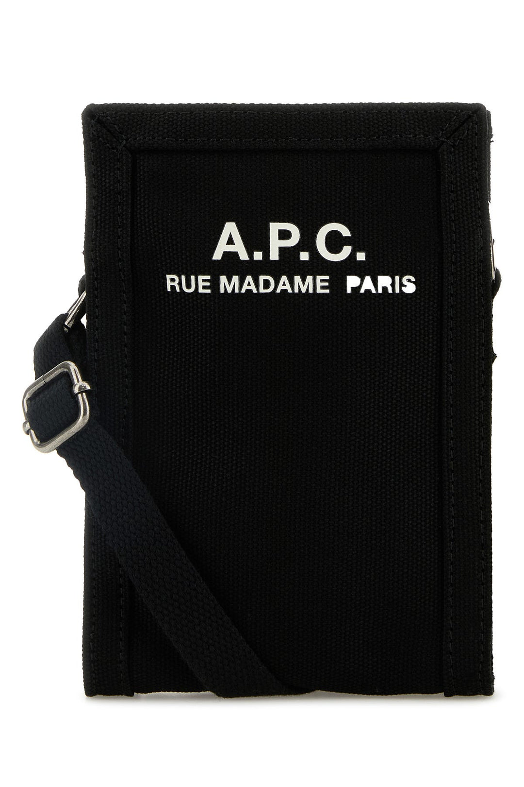 Black canvas Recuperation crossbody bag