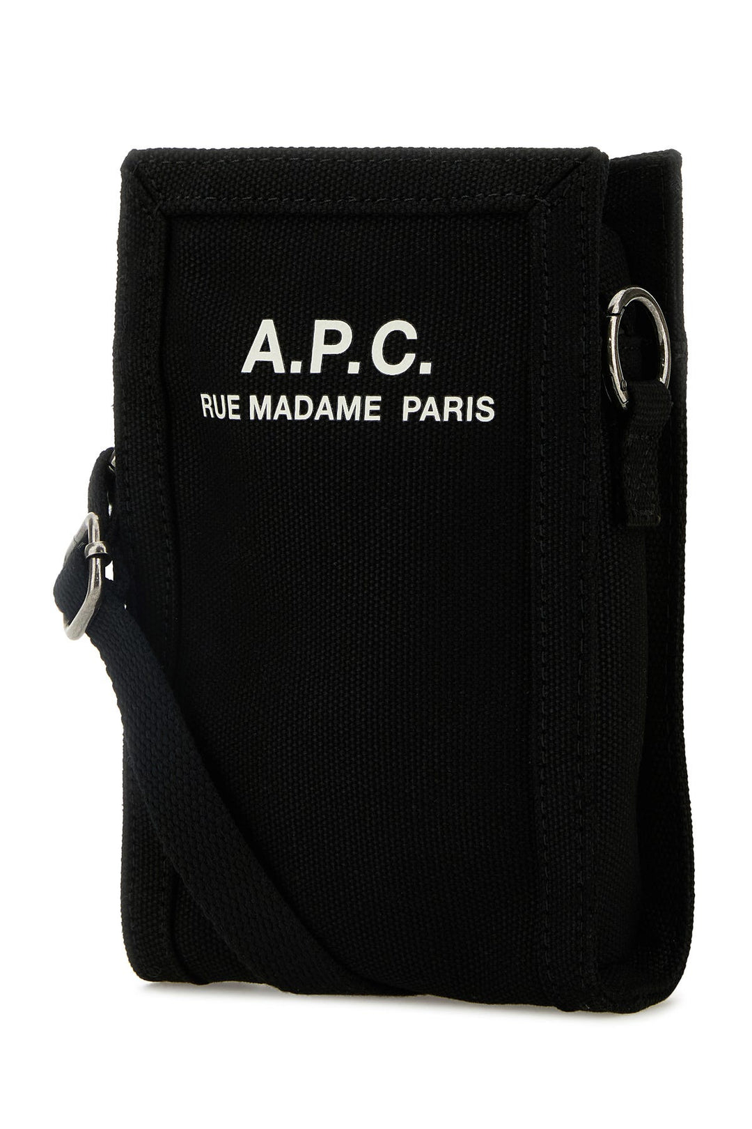 Black canvas Recuperation crossbody bag