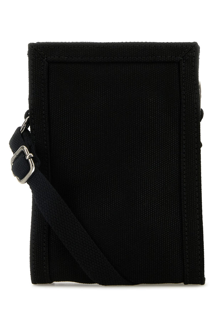 Black canvas Recuperation crossbody bag