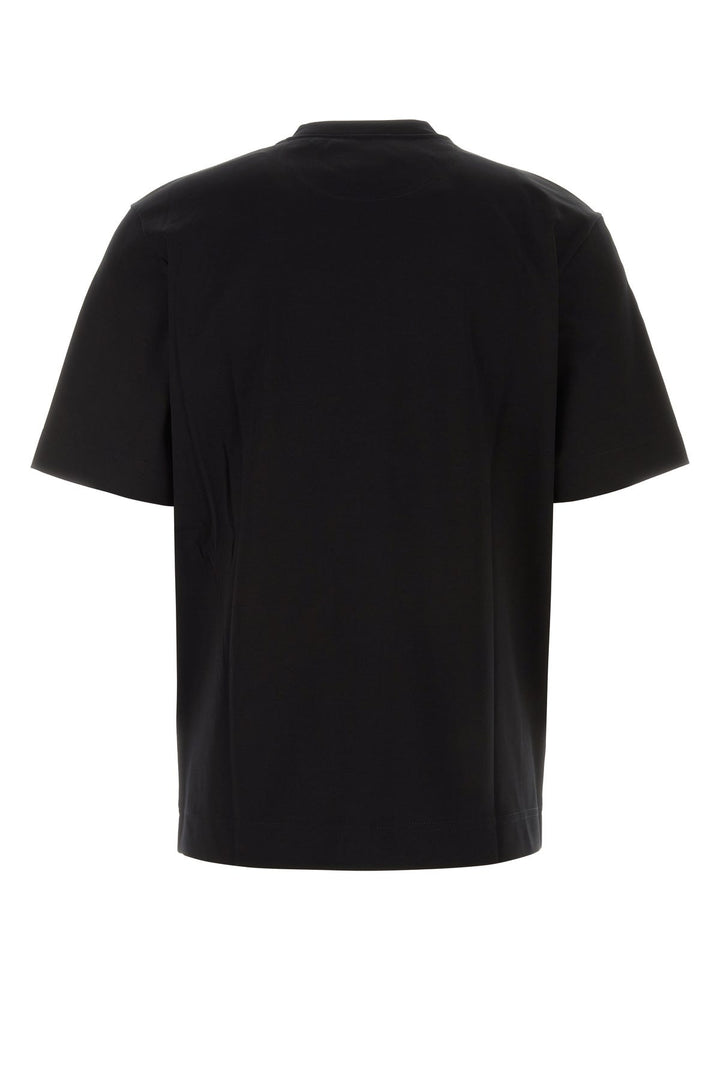 Black cotton t-shirt