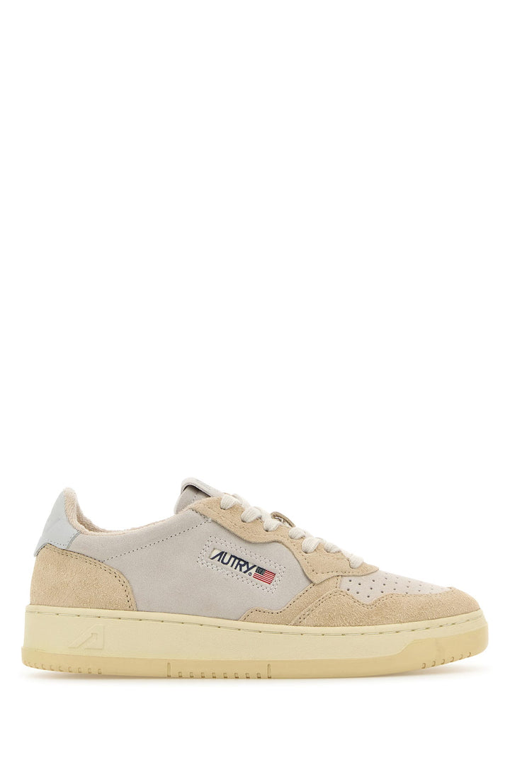 Two-tone suede Medalist sneakers