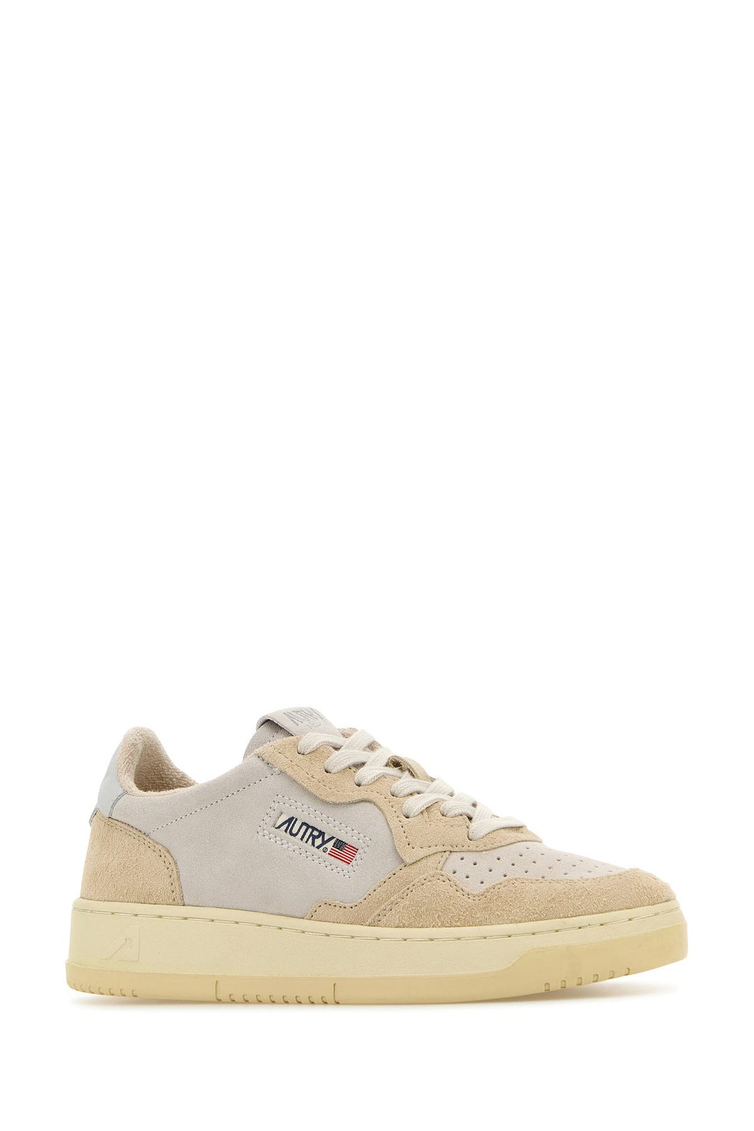 Two-tone suede Medalist sneakers