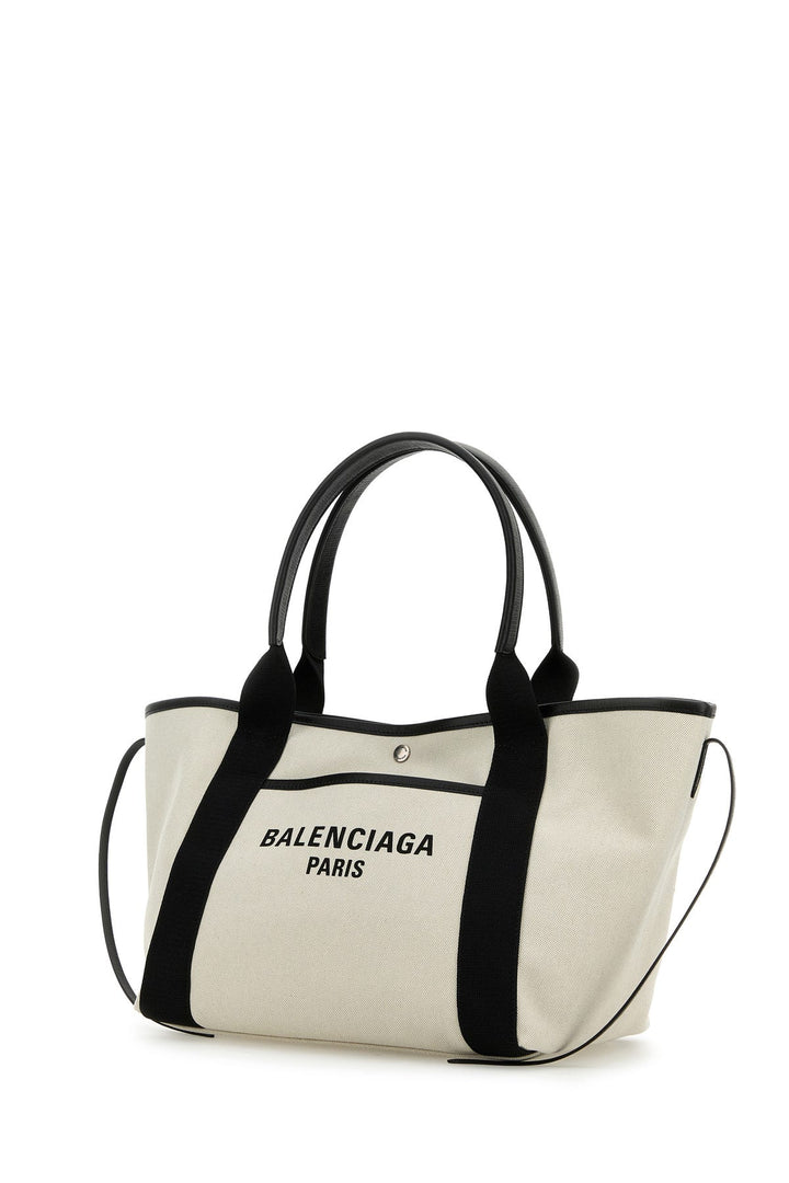 Sand canvas medium Biarritz shopping bag