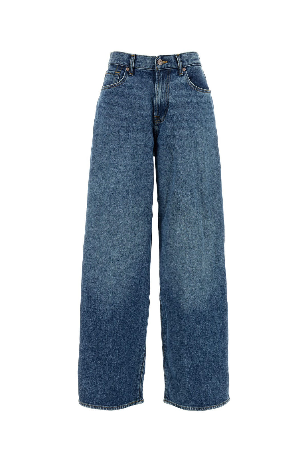 Stretch denim Jasper wide-leg jeans