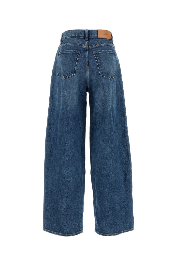 Stretch denim Jasper wide-leg jeans