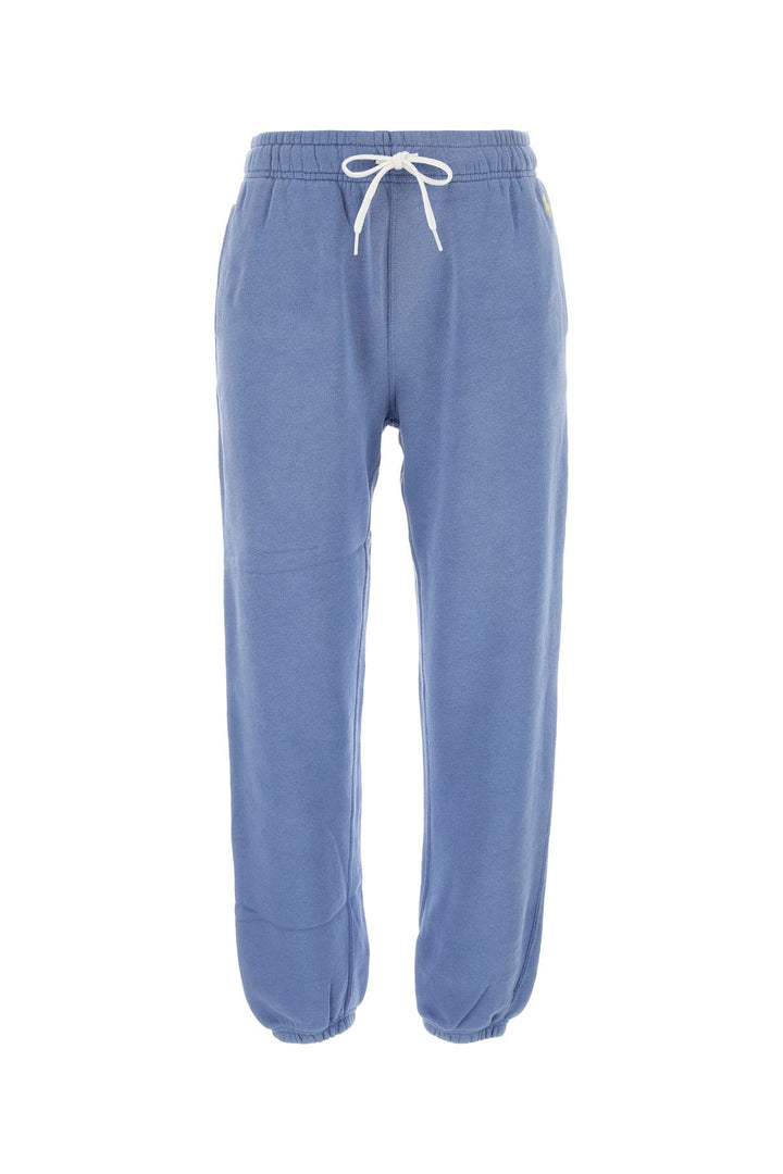 Air Force blue cotton blend joggers