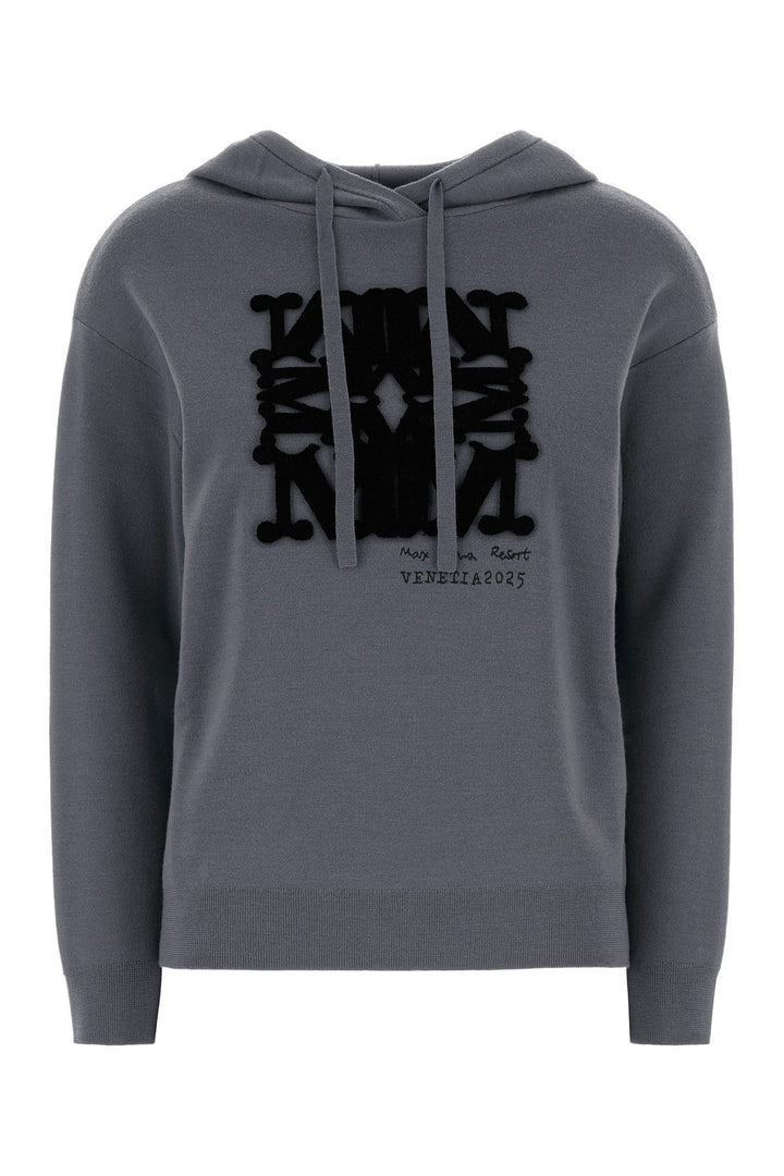 Air Force blue wool Sfinge sweatshirt