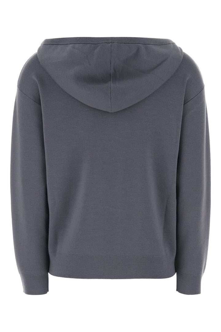 Air Force blue wool Sfinge sweatshirt