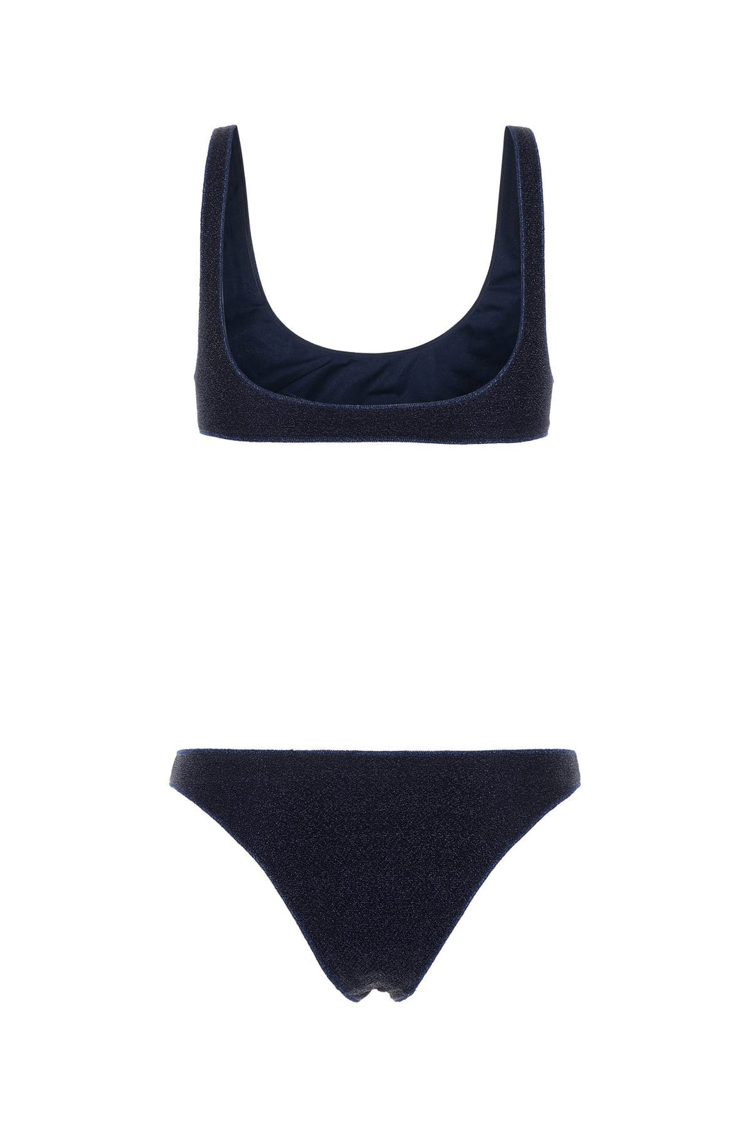 Midnight blue nylon blend bikini
