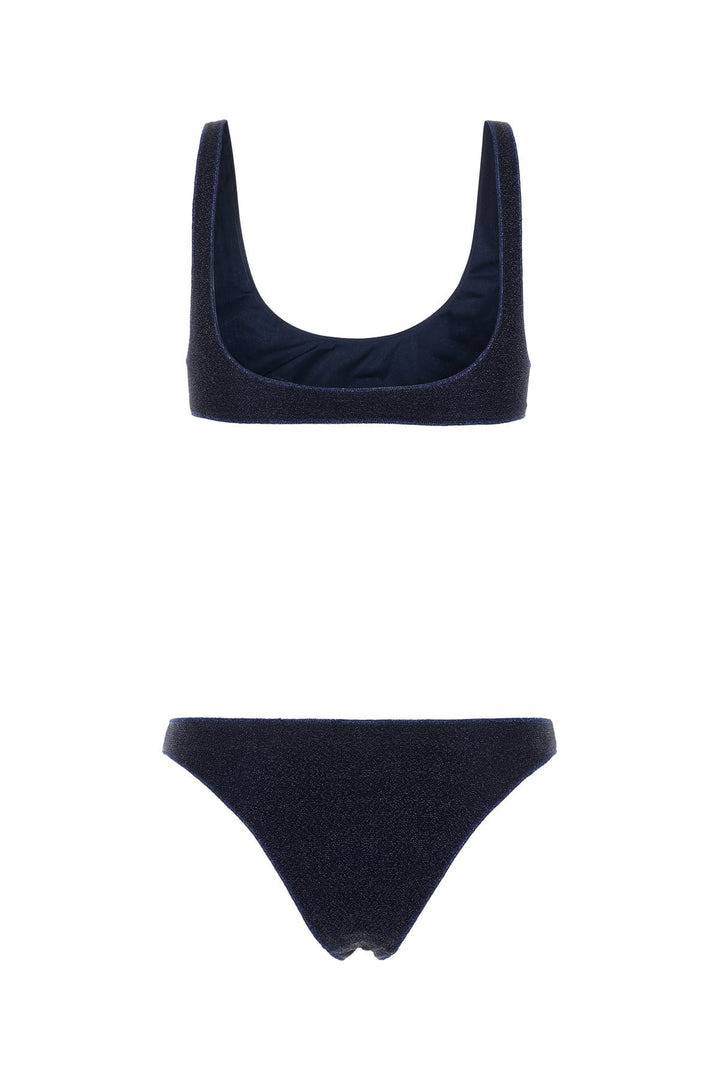 Midnight blue nylon blend bikini