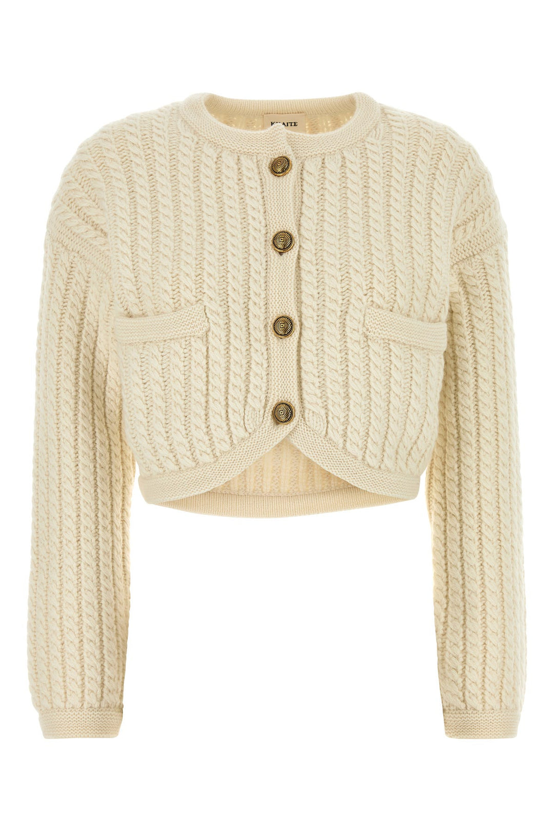 Cream cashmere blend Balser cardigan