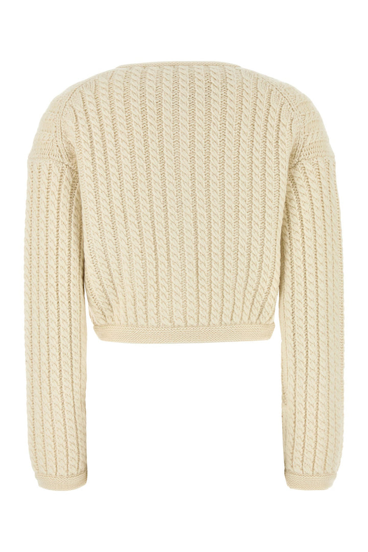 Cream cashmere blend Balser cardigan