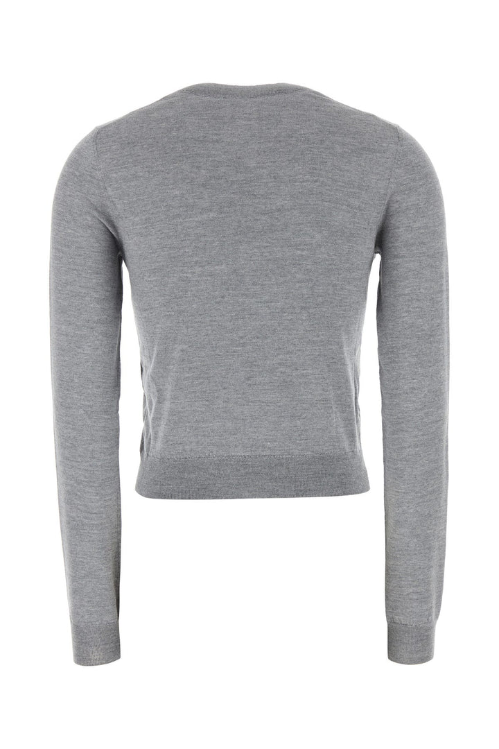 Grey wool blend Leta sweater