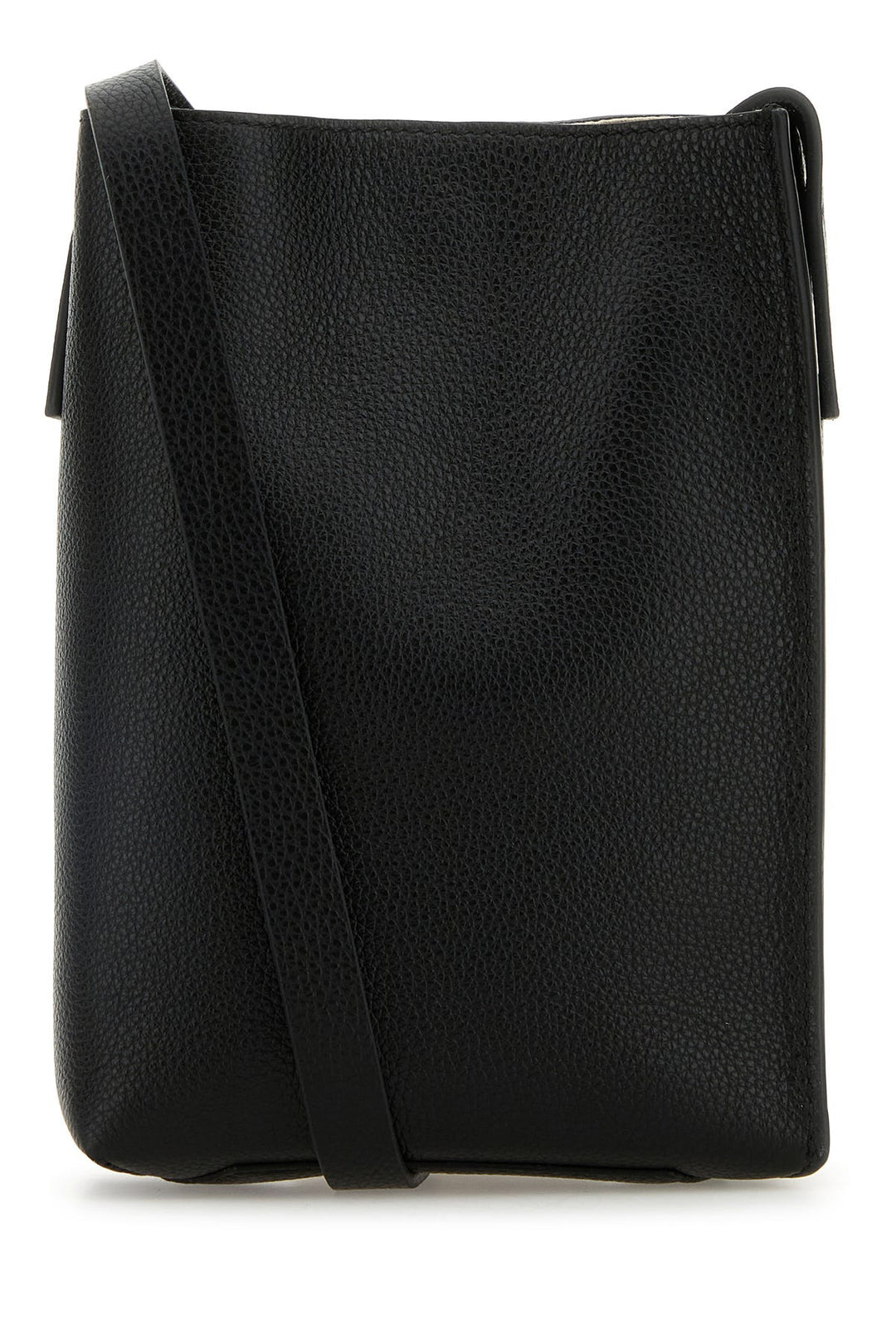 Black leather Museo Nano crossbody bag