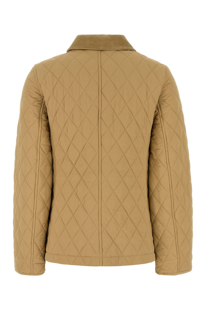 Beige nylon jacket