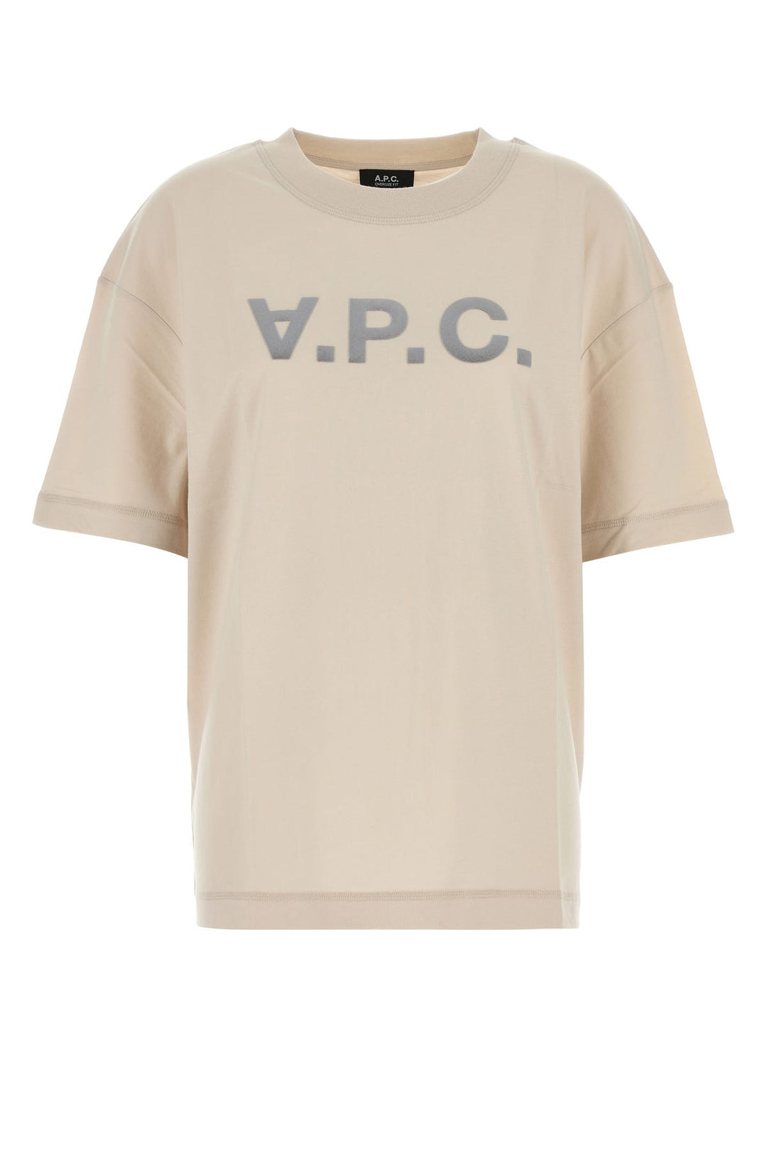 Sand cotton oversize t-shirt