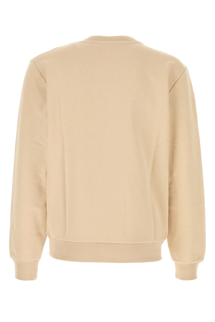 Beige cotton sweatshirt