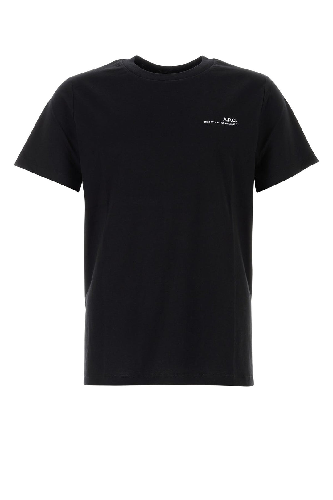 Black cotton t-shirt
