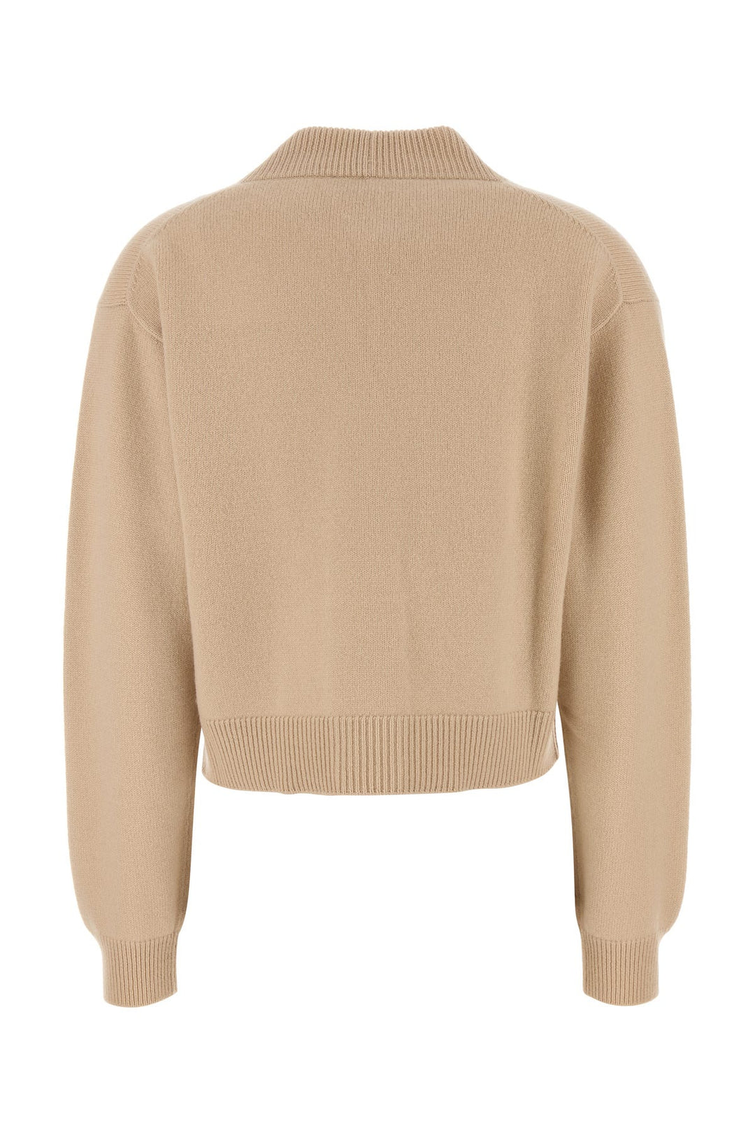 Sand cashmere cardigan