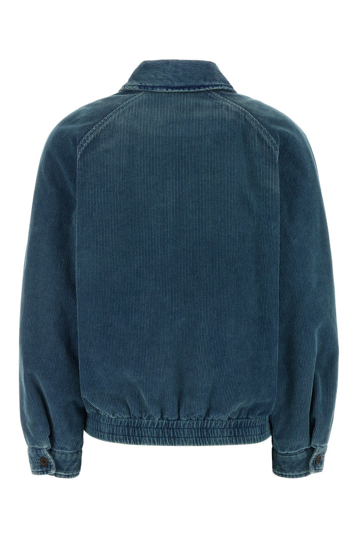 Air Force blue corduroy jacket