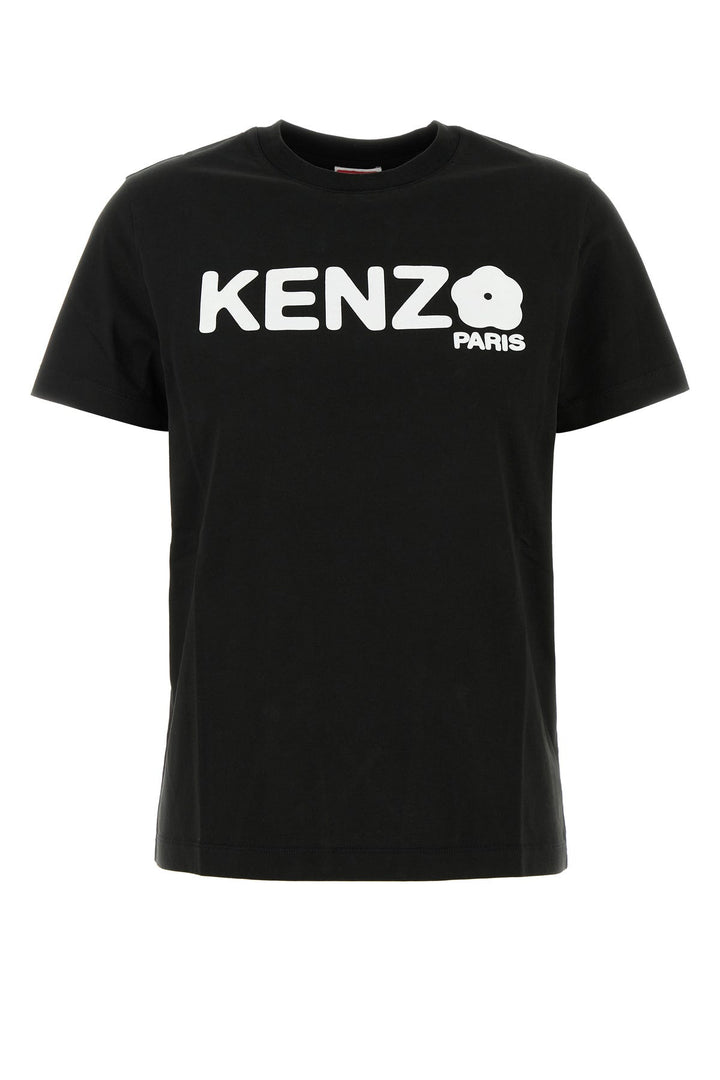 Black cotton t-shirt