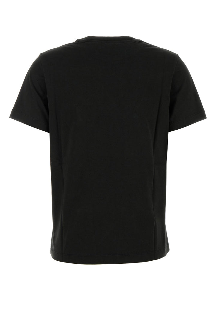 Black cotton t-shirt