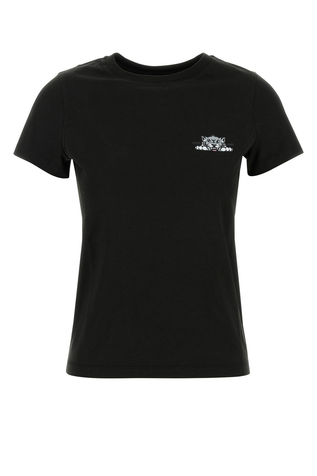 Black cotton t-shirt