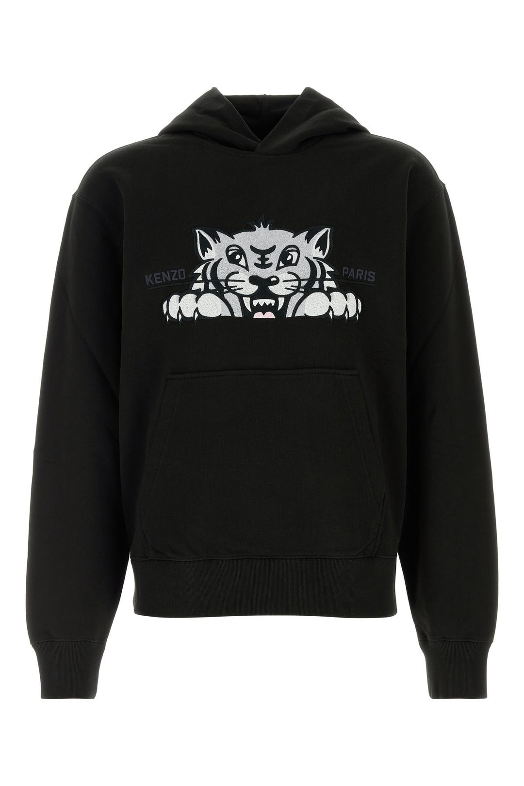Black cotton sweatshirt