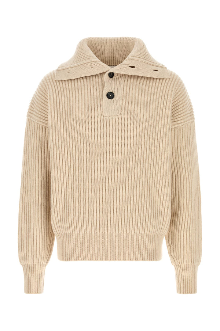 Sand cashmere sweater