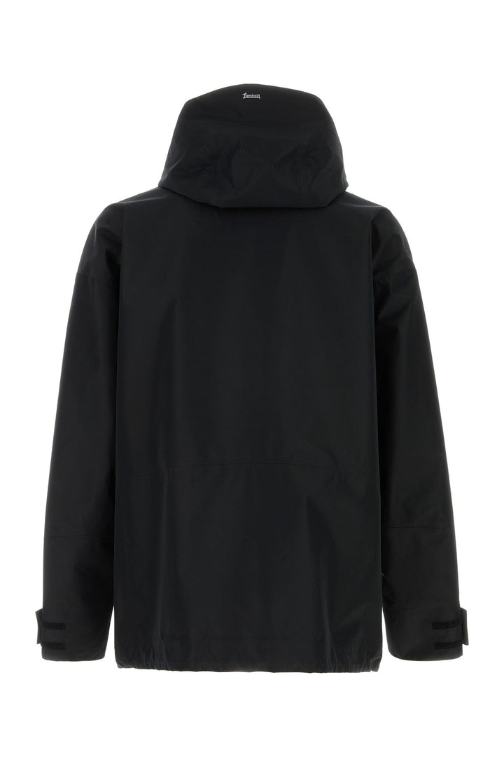 Black polyester jacket